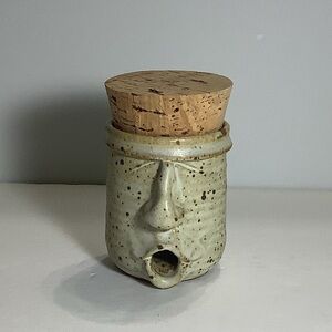 Vintage Pottery Face Manual Pencil Sharpner